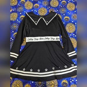 Listen Flavor black sailor dress